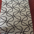 Gemotrical Design Flock Fabric for Sofa